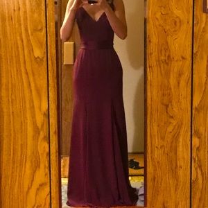 David's Bridal wedding guest dress